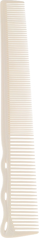 Comb, 167 mm, white - Y.S.Park Professional 252 B2 Combs Soft Type White — photo N1