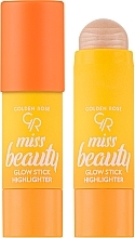 Highlighter Stick - Golden Rose Miss Beauty Glow Stick Highlighter — photo N1