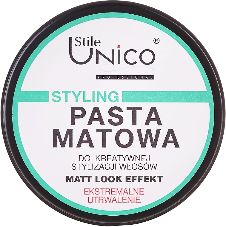 Hair Styling Paste - Tenex Stile Unico Pasta — photo N1