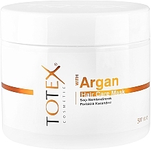 Argan Oil Hair Mask - Totex Cosmetic Hair Care Mask With Argan — photo N1