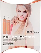 Set - Abril Et Nature Rehydration (shampoo/30ml + mask/30ml) — photo N1