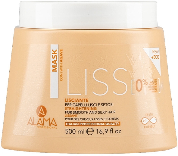 Agave Extract Hair Mask - Alama Liss Hair Mask — photo N1