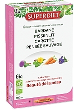 Dietary Supplement - Superdiet Organic Burdock Quatuor Beauty of the Skin — photo N3