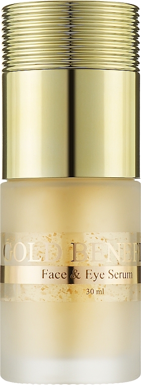 Face Serum - Sea of Spa Gold Benefits Green Tea Extract & Hyaluronic Acid Face & Eye Serum — photo N1