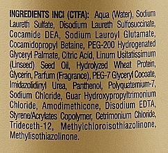 Shampoo with Flax Extract - Kleral System Semi Di Lino Shampoo — photo N15