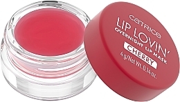 Lip Mask - Catrice Lip Lovin' Overnight Lip Mask Cherry Pop — photo N1