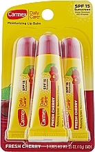 Fragrances, Perfumes, Cosmetics Set - Carmex 3-Pack Cherry Tubes SPF 15 (l/balm/3*10 g)