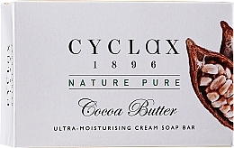 Fragrances, Perfumes, Cosmetics Ultra-Moisturizing Cocoa Butter Cream Soap Bar - Cyclax Nature Pure Cocoa Butter Ultra-Moisturising Cream Soap Bar