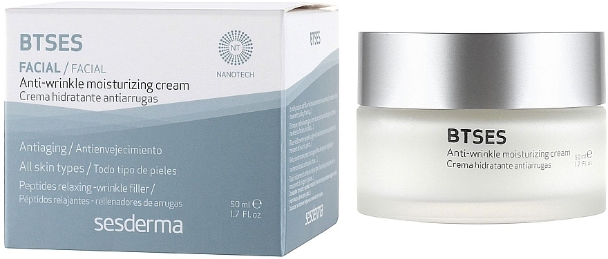 Anti-Wrinkle Moisturizing Cream - SesDerma Laboratories BTSeS Anti-wrinkle Cream — photo N1