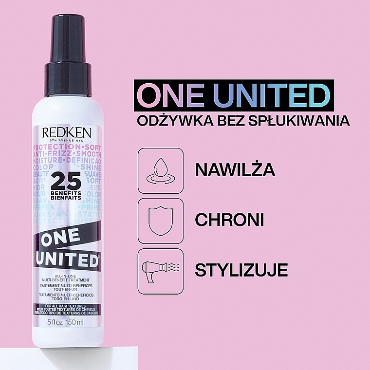 Repair & Growth Accelerating Hair Lotion - Redken One United Multi-Benefit Treatment — photo N2