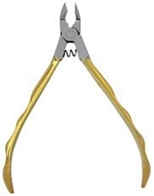 Fragrances, Perfumes, Cosmetics Cuticle Clippers - Accuram Instruments Cuticle Nipper Italian Design Gold Plated Ergonomic Handle 10cm