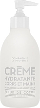 Fragrances, Perfumes, Cosmetics Moisturizing Hand & Body Lotion - Compagnie De Provence Fleur De Coton Moisturizing Hand & Body Lotion