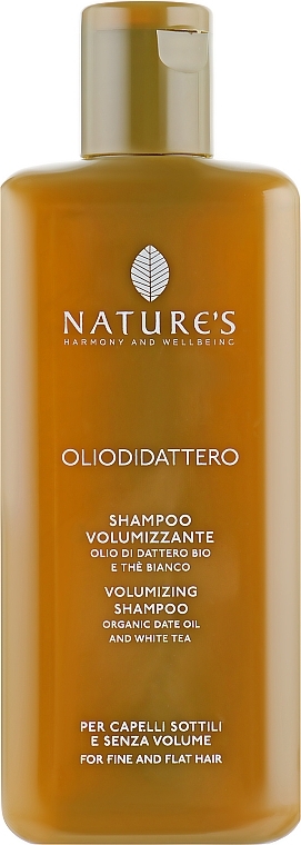 Volumizing Shampoo - Nature's Oliodidattero Volumizzante Shampoo — photo N2