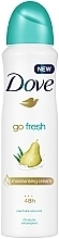 Fragrances, Perfumes, Cosmetics Deodorant Antiperspirant "Pear and Aloe Vera" - Dove Go Fresh Pear & Aloe Vera Scent