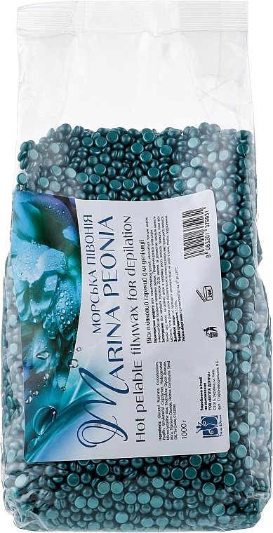 Depilatory Granule Wax "Sea Peony" - Bella Donna Marina Peonia — photo N2