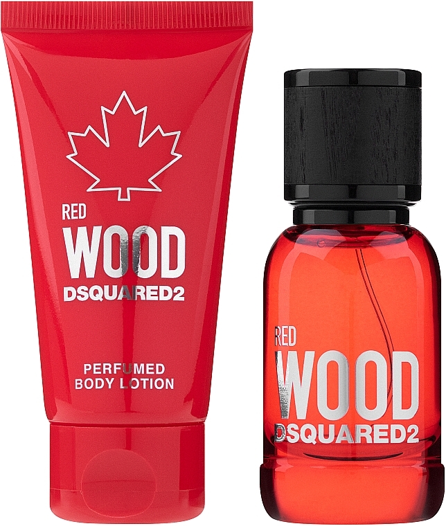 Dsquared2 Red Wood Pour Femme - Set (edt/30ml + b/lot/50ml) — photo N12