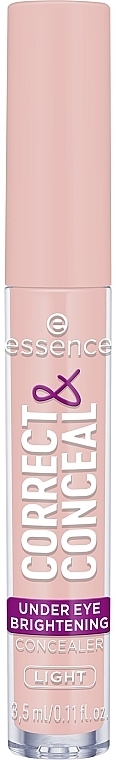 Concealer - Essence Correct & Conceal Under Eye Brightening Concealer — photo N2