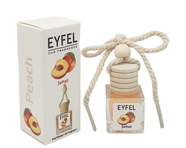 Car Perfume "Peach" - Eyfel Perfume Peach Car Fragrance — photo N4