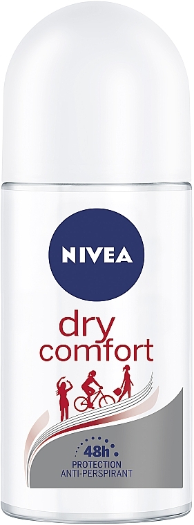 Roll-on Deodorant "Protection and Comfort" - NIVEA Deodorant Dry Comfort Plus 48H Roll-On — photo N1