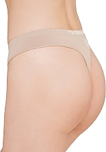 Seamless Thongs "String Briefs", naturale - Giulia — photo N7