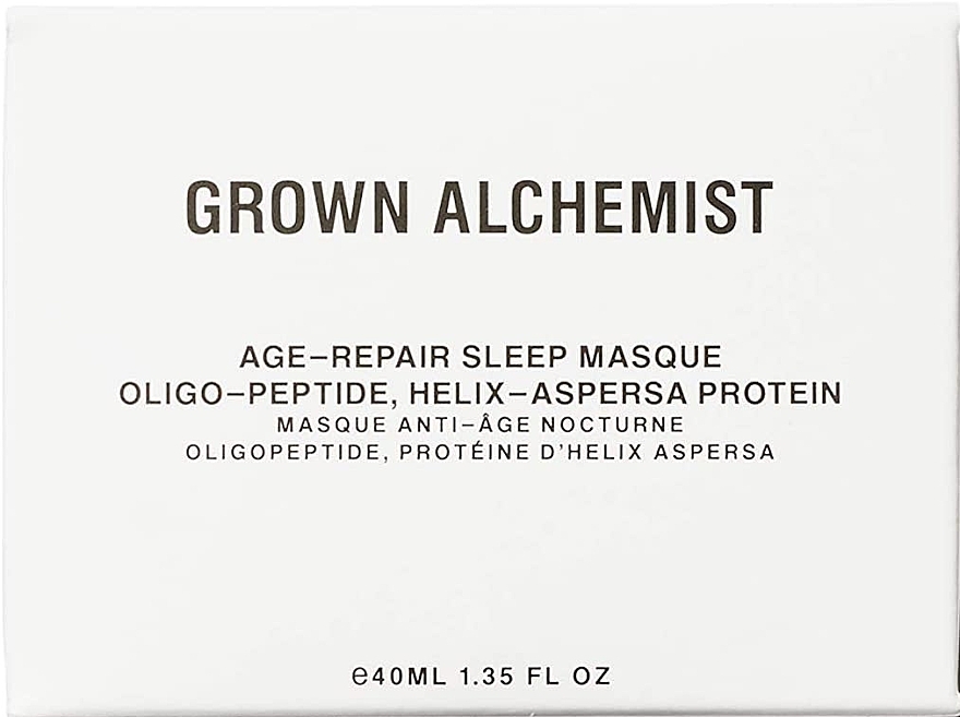 Anti-Aging Night Face Mask - Grown Alchemist Age-Repair Sleep Masque — photo N2