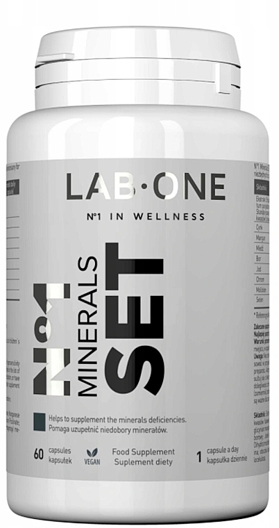 Dietary Supplement - Lab One N? 1 Minerals Set — photo N1