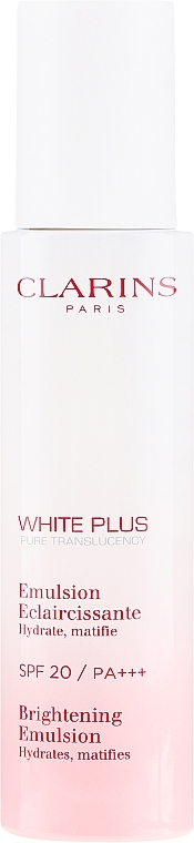 Matte Emulsion - Clarins White Plus Emulsion SPF20 — photo N2