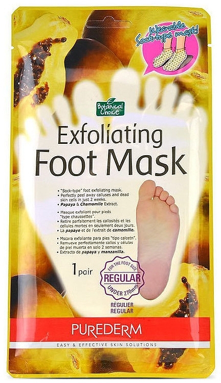 Foot Peeling Mask - Purederm Exfoliating Foot Mask — photo N1