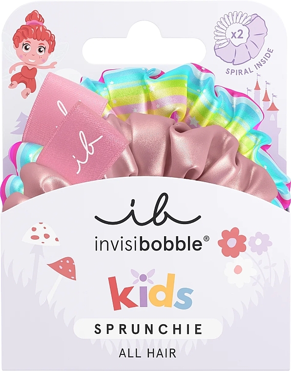 Hair Tie - Invisibobble Kids Sprunchie Too Good To Be Blue	 — photo N1