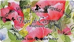 Fragrances, Perfumes, Cosmetics Natural Soap "Wild Flowers" - Florinda Sapone Vegetale Vegetal Soap Wild Flowers 