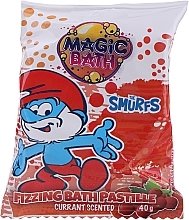 Fizzing Bath Pastille 'The Smurfs', cranberry - EP Line The Smurfs Fizzing Bath Pastille — photo N1