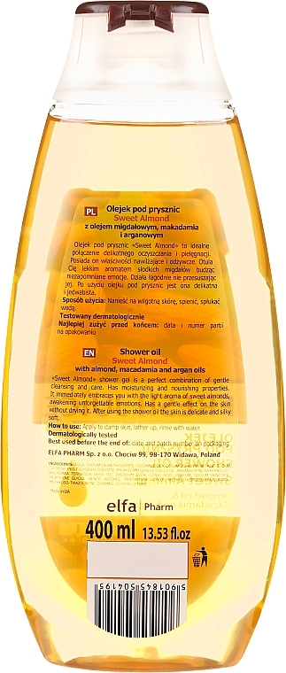 Shower Oil "Sweet Almond" - Fresh Juice Shower Oil Sweet Almond — photo N2