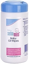 Fragrances, Perfumes, Cosmetics Baby Cleansing Wipes - Sebamed Baby Oil Wipes