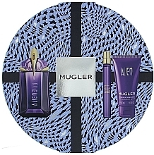 Mugler Alien - Set (edp/60ml + edp/10ml + b/lot/50ml) — photo N3