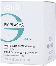 Moisturizing Cream for Dry Skin - Gigi Bioplasma Moist Dry SPF-20 — photo N3