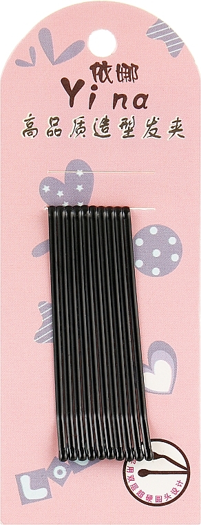 Hair Grips "Yina", 5 cm - Cosmo Shop — photo N1