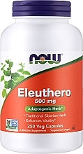 Capsules 500mg - Now Foods Eleuthero — photo N2