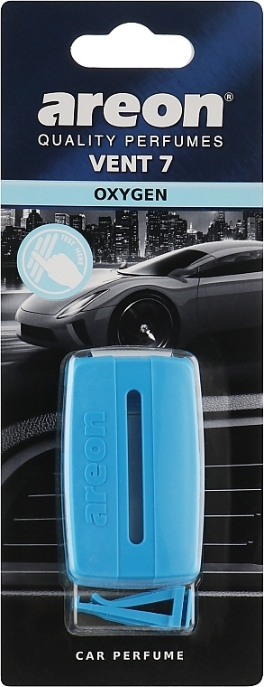 Oxygen Car Air Freshener - Areon Vent 7 Oxygen — photo N1