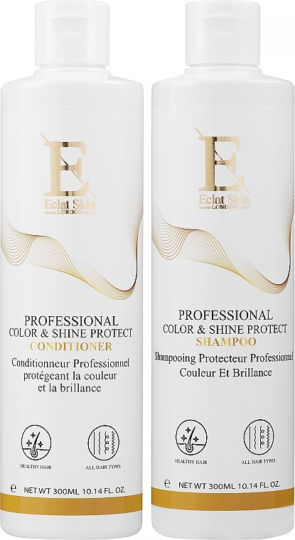 Set - Eclat Skin London Professional Color & Shine Protect (shmp/300ml + cond/300ml) — photo N1