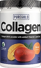 Collagen with Vitamin C & Zinc, mango - PureGold Collagen Marha — photo N1