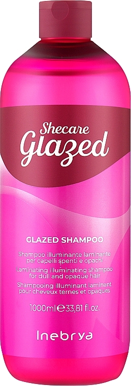 Shiny Shampoo with Glazing Effect - Inebrya Shecare Glazed Shampoo — photo N2