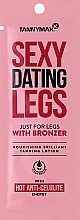 Bronzing Leg Lotion with Warming Formula - Tannymaxx Sexy Dating Legs Brilliant Hot Bronzer (sachet) — photo N1