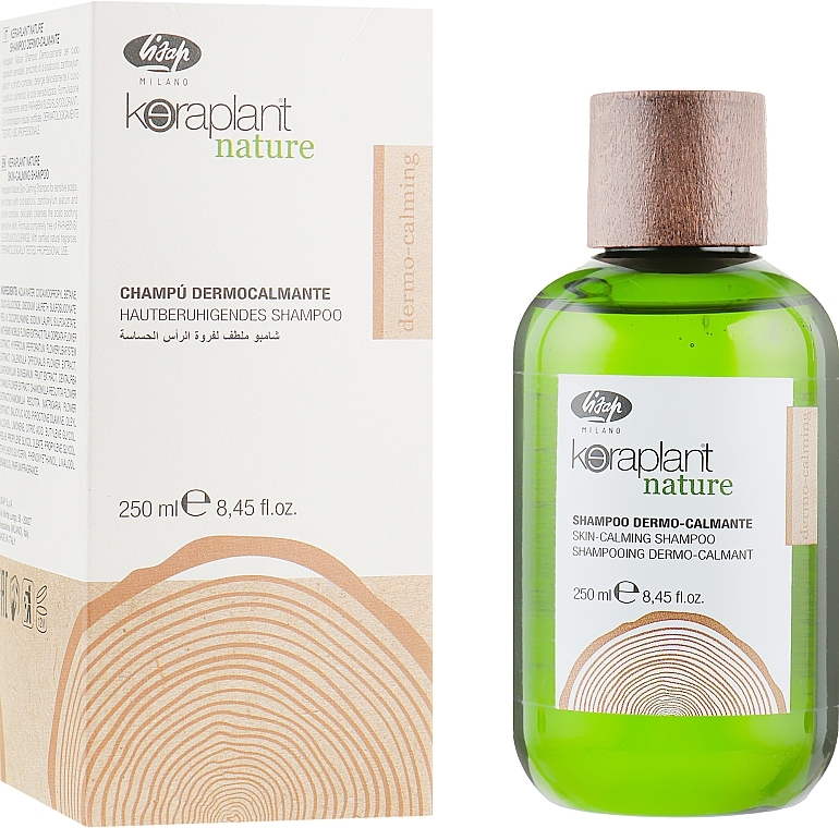Skin-Calming Shampoo - Lisap Keraplant Nature Skin-Calming Shampoo — photo N4