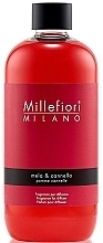 Aroma Diffuser Filler 'Apple Cinnamon' - Millefiori Milano Natural Apple & Cinnamon Diffuser Refill — photo N1