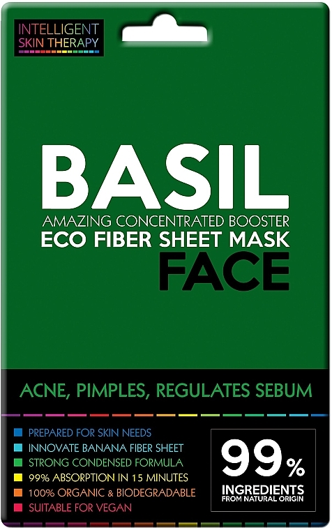 Basil Mask - Beauty Face Intelligent Skin Therapy Mask — photo N4