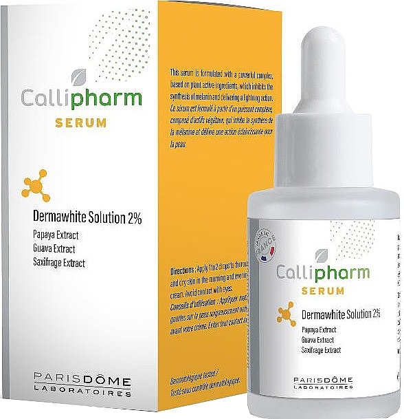 Brightening Face Serum - Callipharm Serum Dermawhite Solution 2% — photo N1