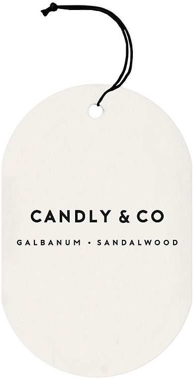 Fragrance Tag - Candly & Co No.6 Galbanum , Sandalwood Fragrance Tag — photo N2