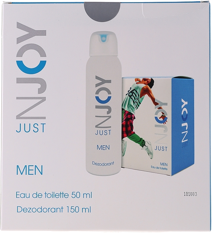 Just Njoy Men - Set (edt/50ml + deo/150ml) — photo N28