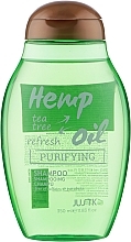 Sulfate-Free Tea Tree Oil Shampoo for Oily Hair - JustK — photo N3