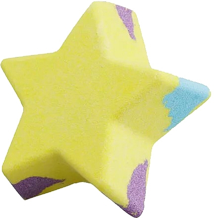 Bath Bomb 'Star', yellow - Craze Inkee Foamy Star Bath Bomb — photo N2